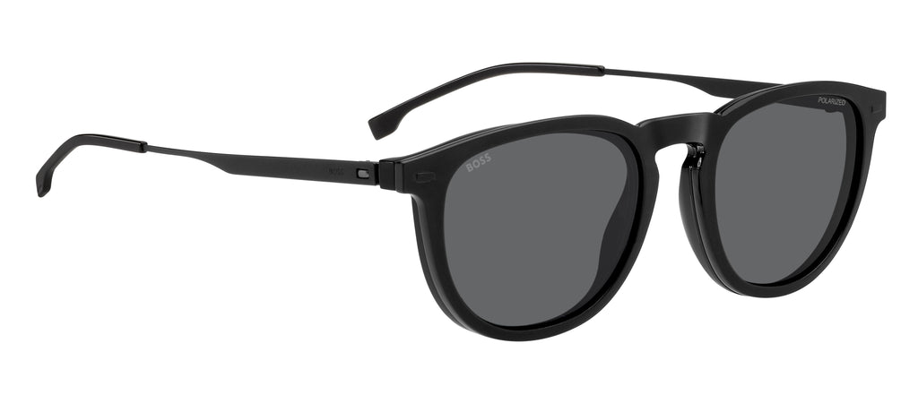 BOSS 1640/CS SUB M9 51 Black Matte Black / Grey Polarised Lenses