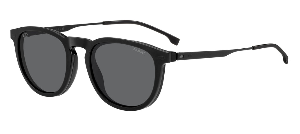 BOSS 1640/CS SUB M9 51 Black Matte Black / Grey Polarised Lenses