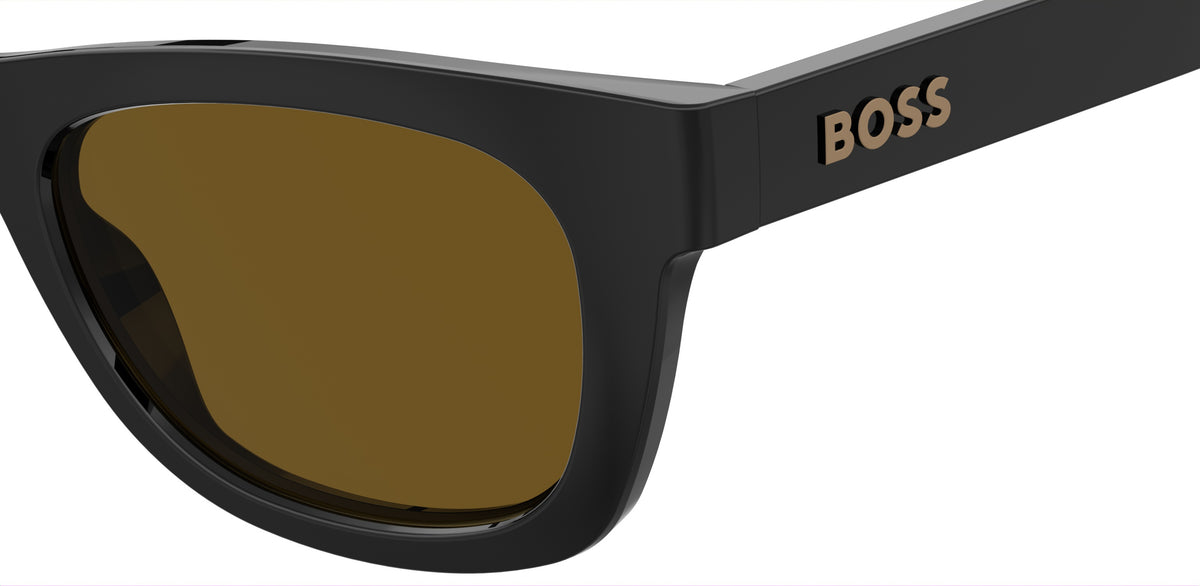 BOSS 1649/S Black Beige/ Brown