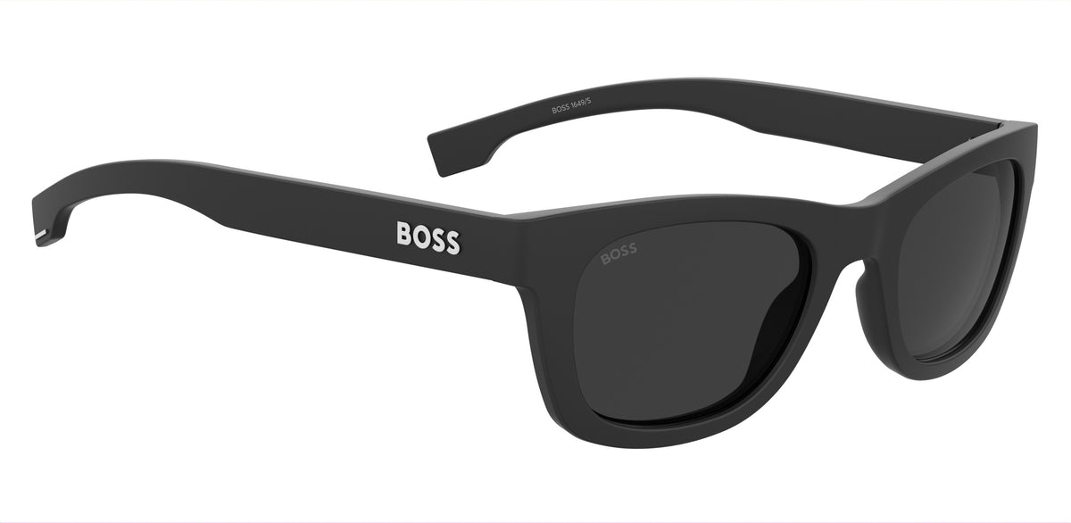 BOSS 1649/S Black White/ Grey