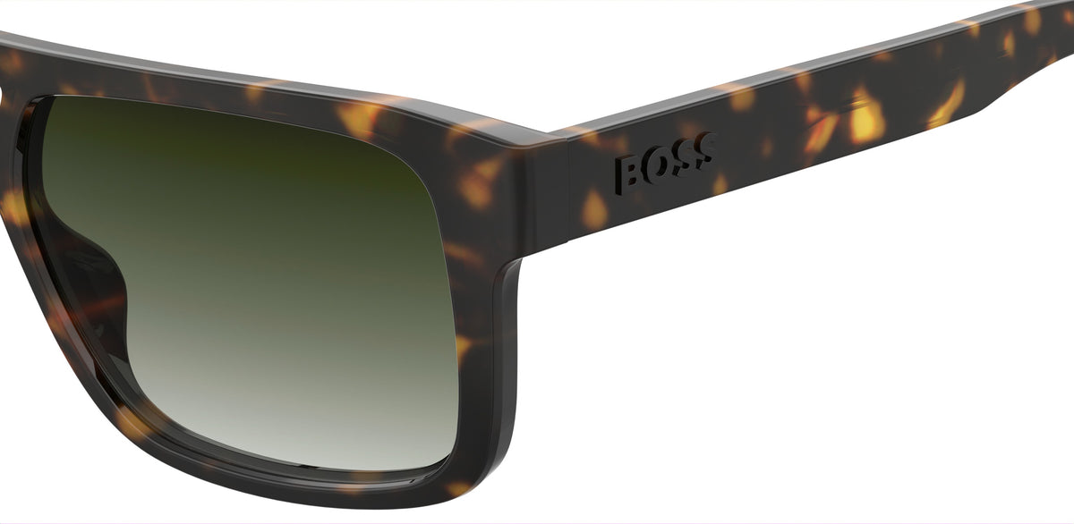 BOSS 1648/S Havana/ Green Shaded