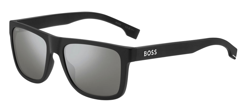 Hugo Boss BOSS 1647/S Matte Black/ Silver Mirror