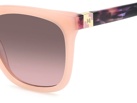Carolina Herrera HER 0236/S Nude Pink Havana/ Brown Pink Shaded Lens