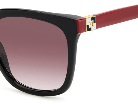 Carolina Herrera HER 0236/S Black Red/ Pink Doubleshade Lens