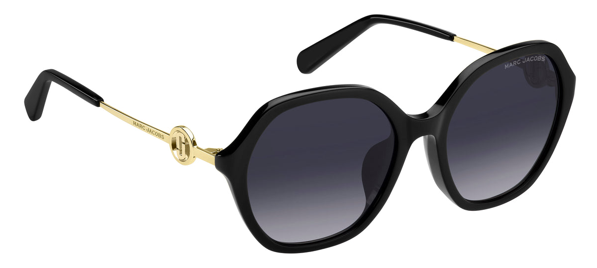 Marc Jacobs MARC 728/F/S-55-807 BLACK 9O DARK GREY SF