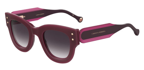 Carolina Herrera HER 0222/S Cyclamen/ Grey Doubleshade Lens
