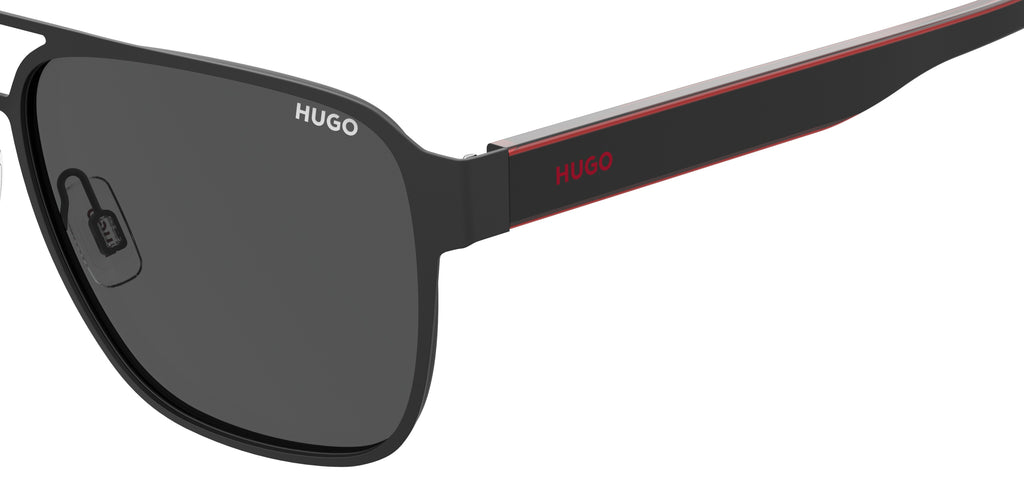 Hugo Boss HG 1298/S-57-OIT IR BLACK RED