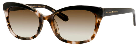 Kate Spade Amara/S 257511 Black Havana/ Brown Shaded