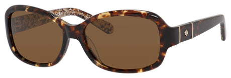 Kate Spade Cheyenne/P/S 230159 Havana/ Dark Brown Polarized