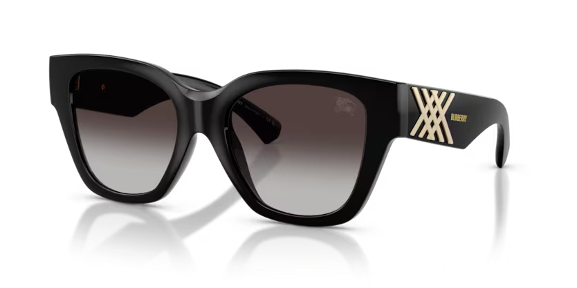 Burberry 0BE4489U 300187 53 Black/ Grey gradient