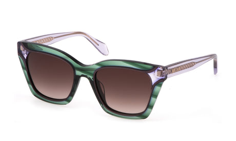 Sunglasses Just Cavalli 024V 0Vbt Transp.Striped Green 5220 140 3