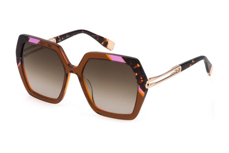 Sunglasses Furla 684 06X5 Transp Brown, Pink & Havana 5617 135 3