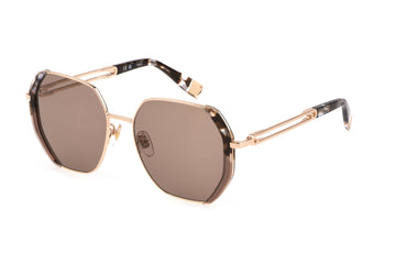 Sunglasses Furla 689V 8Fcy Shiny Copper Gold / Blush Havana 5417 140 2