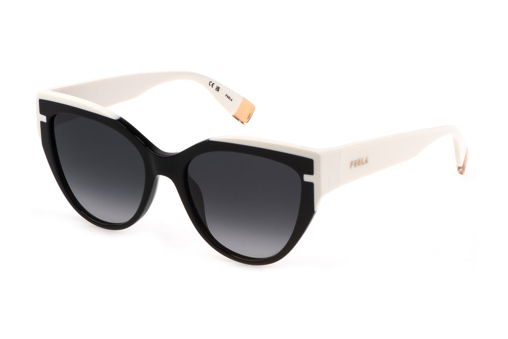 Sunglasses Furla 694 0700 Black & White 5518 140 3