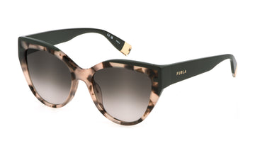 Sunglasses Furla 694 0Agk Blush Havana & Sage 5518 140 2