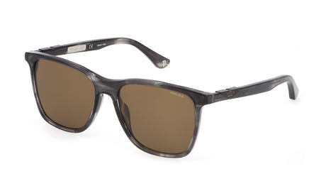 Sunglasses Police Pl872N 01Ex Shiny Striped Grey 5617 145 3