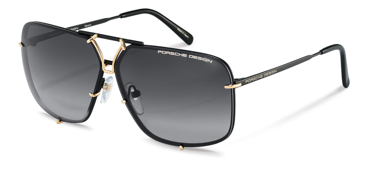 Porsche Design P892865D65 Black Gold/ Smoke