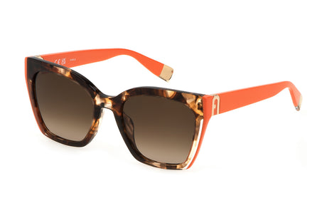 Furla Sfu708 02Ad Shiny Light Havana 5420 140 3 - Blue Star Eyewear