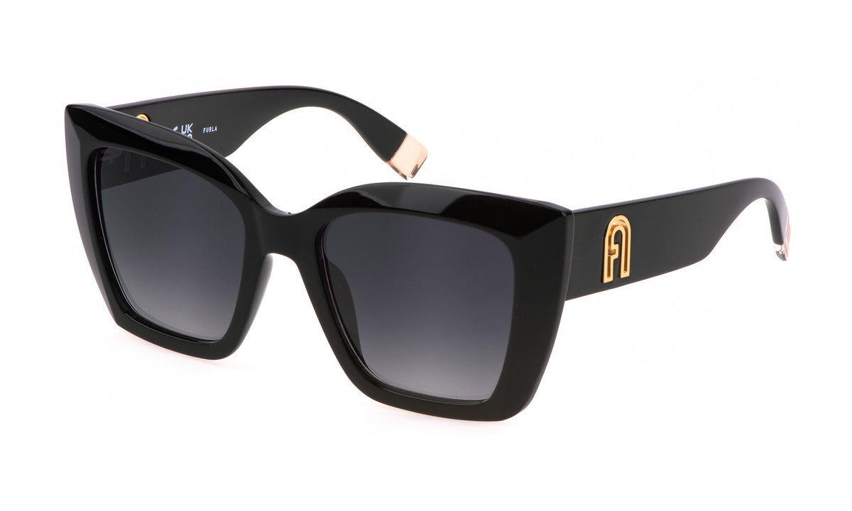 Sunglasses Furla Sfu710 0700 Shiny Black 5419 140 3