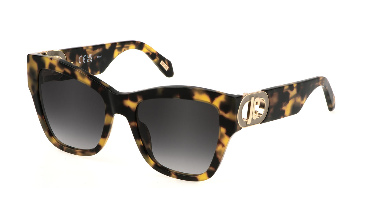 Just Cavalli SJC037 0781 SHINY BROWN-YELLOW HAVANA 5419 140 3