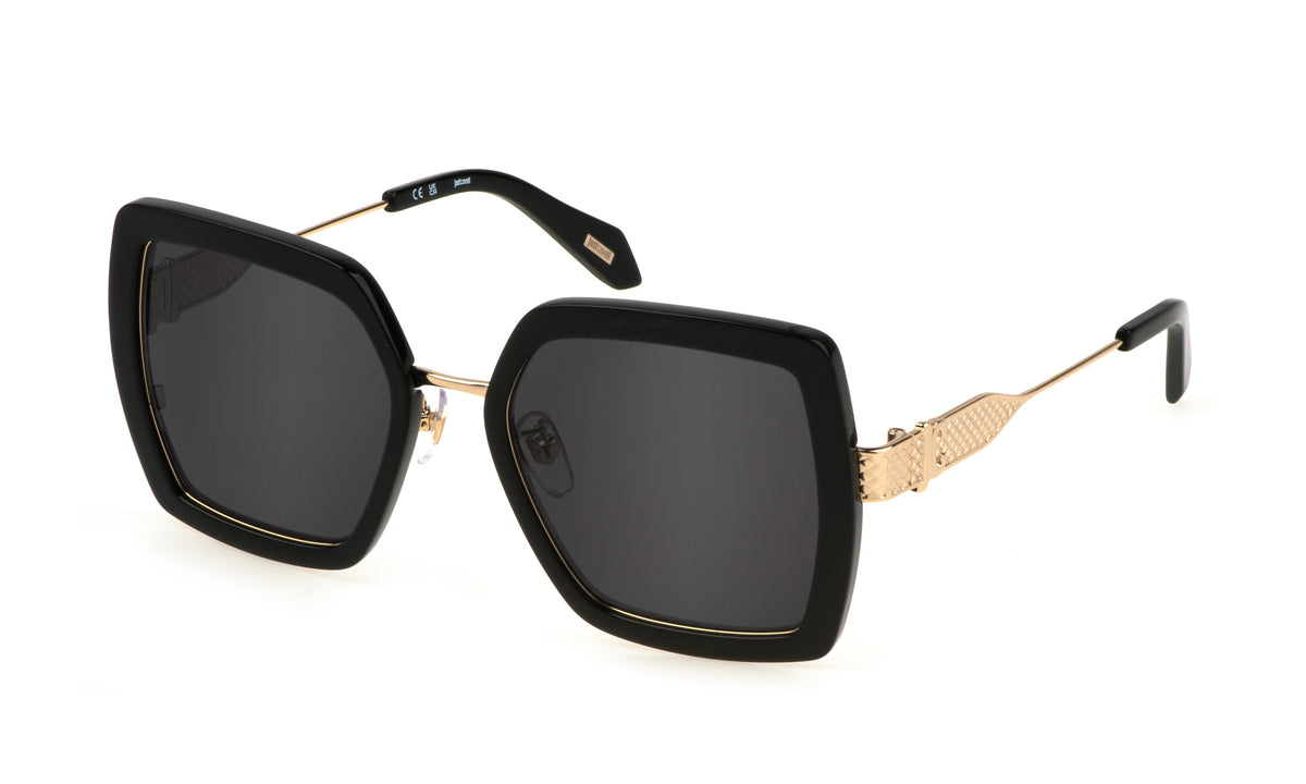 Sunglasses Just Cavalli Sjc041 0Z42 Total Shiny Black 5320 140 3