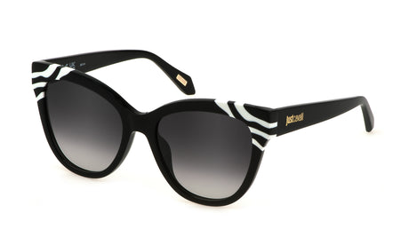 Sunglasses Just Cavalli Sjc043V 0981 Black W/White Temple 5518 140 3