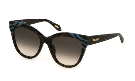 Sunglasses Just Cavalli Sjc043V 0Am5 Shiny Brown/Light Blue Havana 5518 140 2