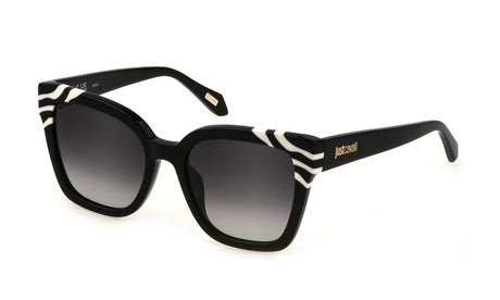 Sunglasses Just Cavalli Sjc044V 0981 Black W/White Temple 5419 140 3