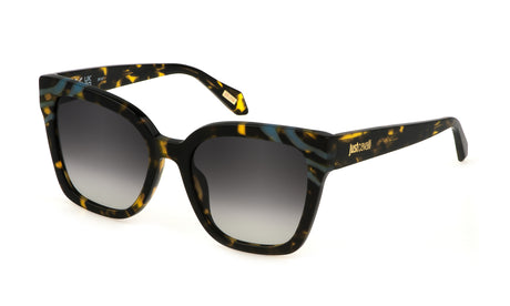 Sunglasses Just Cavalli Sjc044V 0T66 Shiny Havana+Azure 5419 140 3
