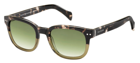 Tommy Hilfiger TH 1305/S Black Grey Spotted/ Grey Shaded Flash