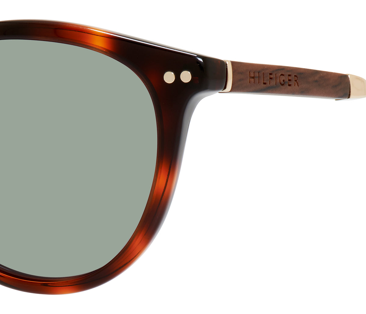 Tommy Hilfiger TH 1198/S Grey Ruthenium Brown Wood/ Grey Shaded