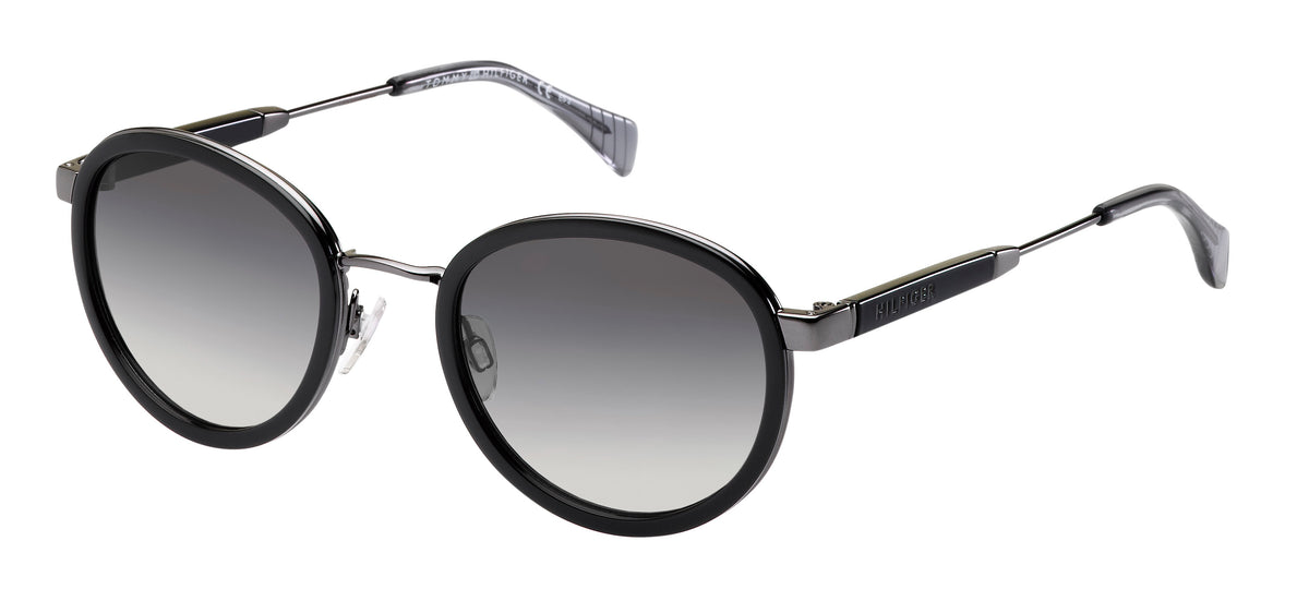 Tommy Hilfiger TH 1307/S Black Dark Ruthenium/ Grey Shaded