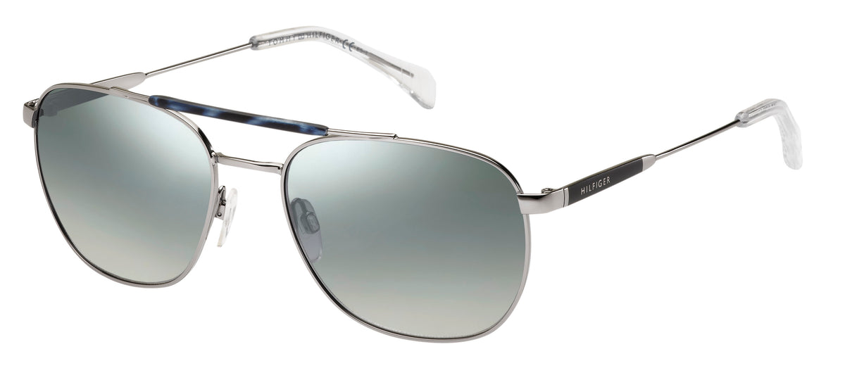 Tommy Hilfiger TH 1308/S Ruthenium Blue Havana/ Grey Shaded Flash