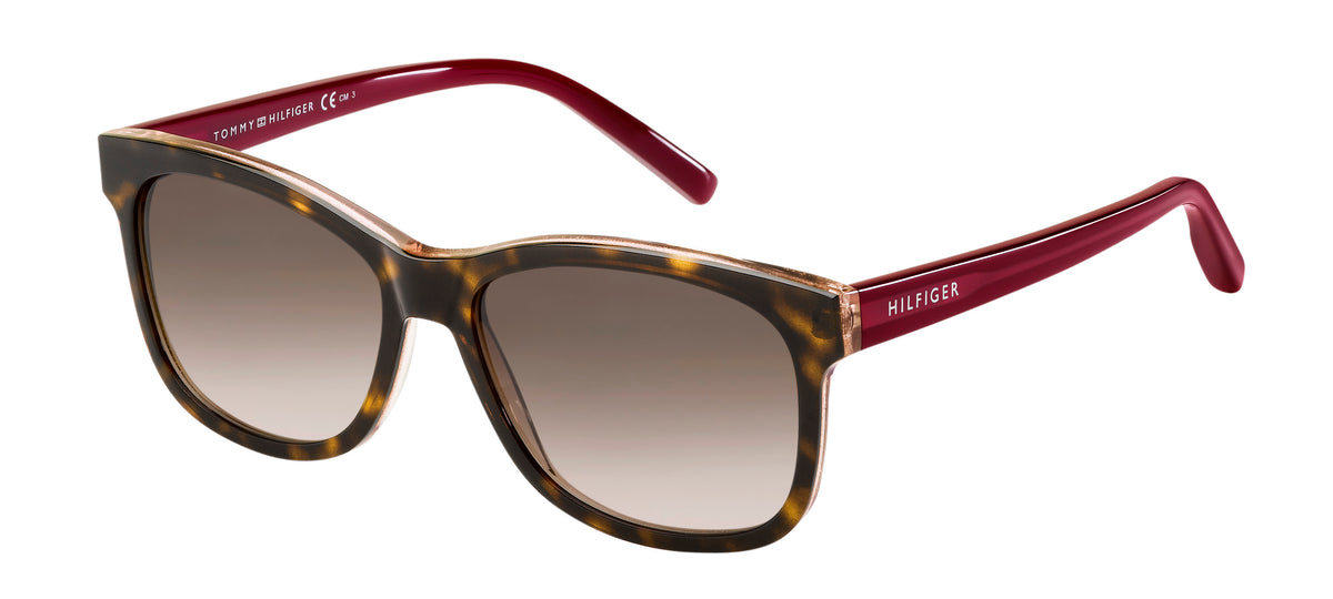 Tommy Hilfiger TH 1258/S Matte Brown Havana Green/ Brown