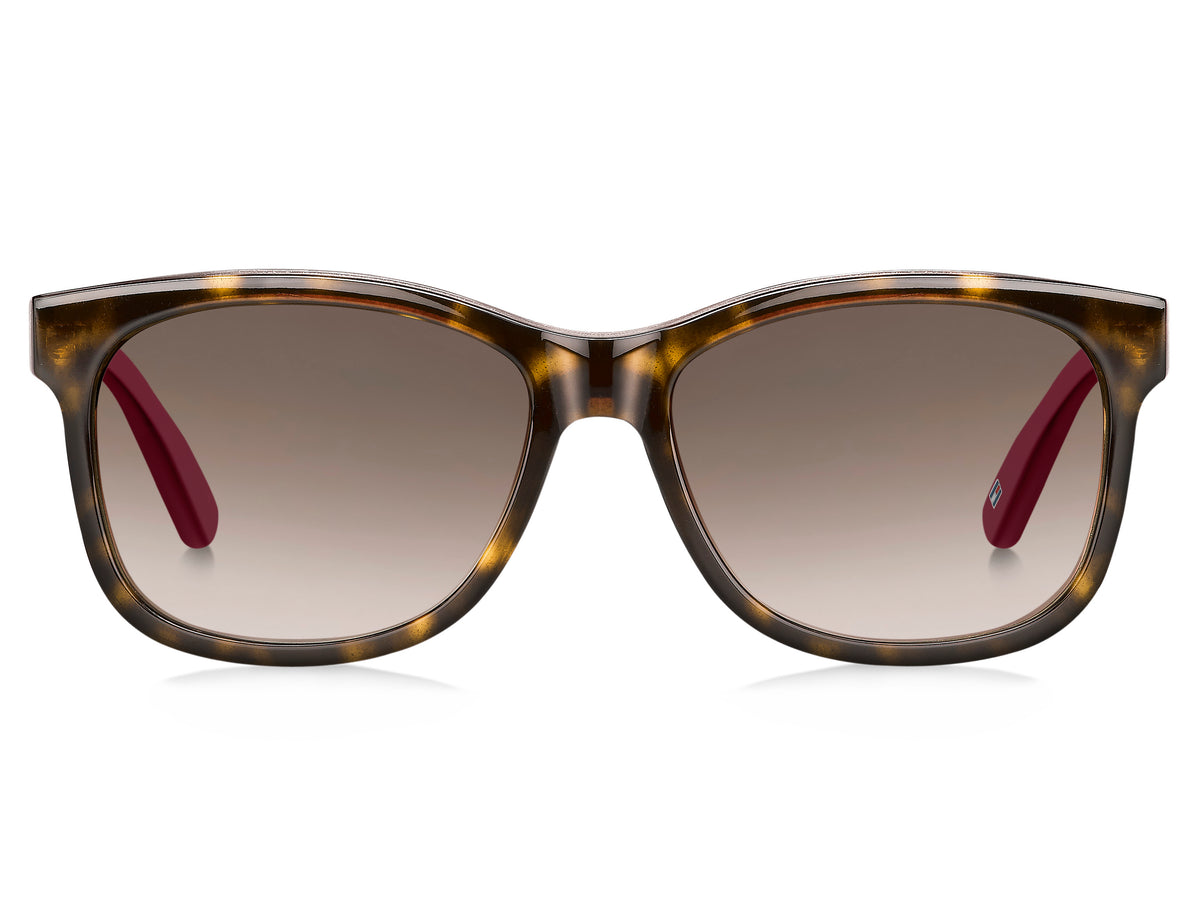 Tommy Hilfiger TH 1258/S Matte Brown Havana Green/ Brown