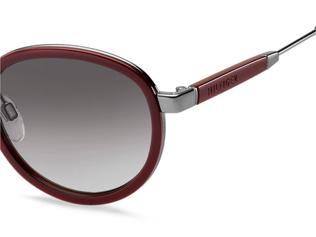 Tommy Hilfiger TH 1307/S Burgundy Dark Ruthenium/ Grey Shaded