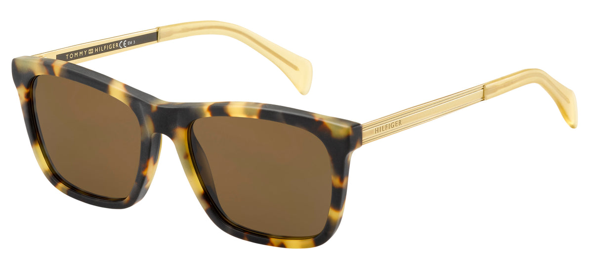 Tommy Hilfiger TH 1435/S Dark Havana Matt Dark Ruthenium/ Green