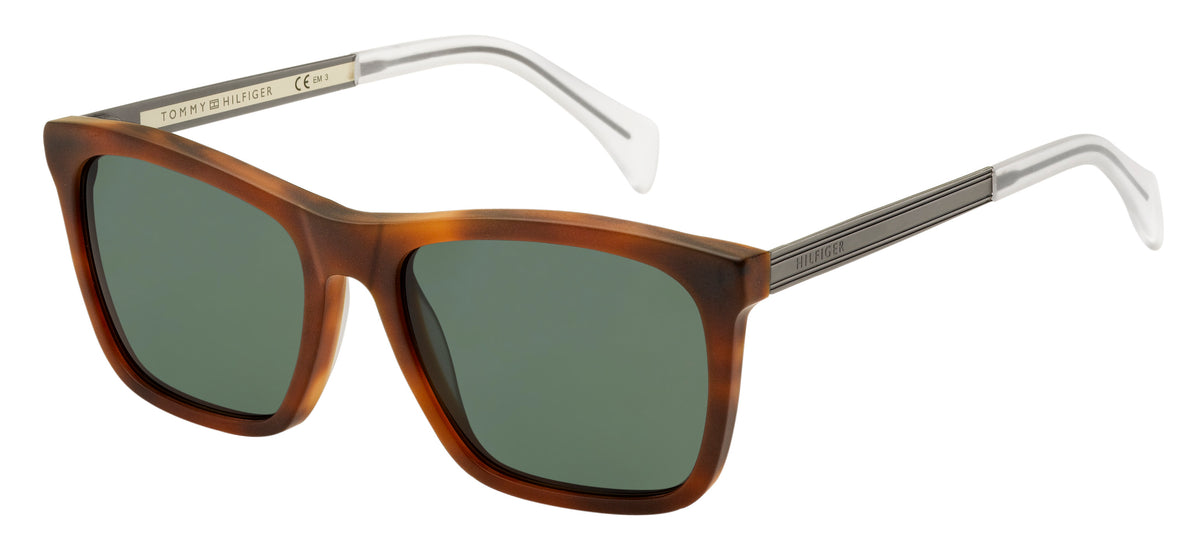 Tommy Hilfiger TH 1435/S Dark Havana Matt Dark Ruthenium/ Green