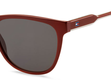 Tommy Hilfiger TH 1440/S Burgundy Crystal/ Brown Grey