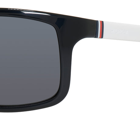 Tommy Hilfiger TH 1257/S Black White Matte Black/ Dk Grey