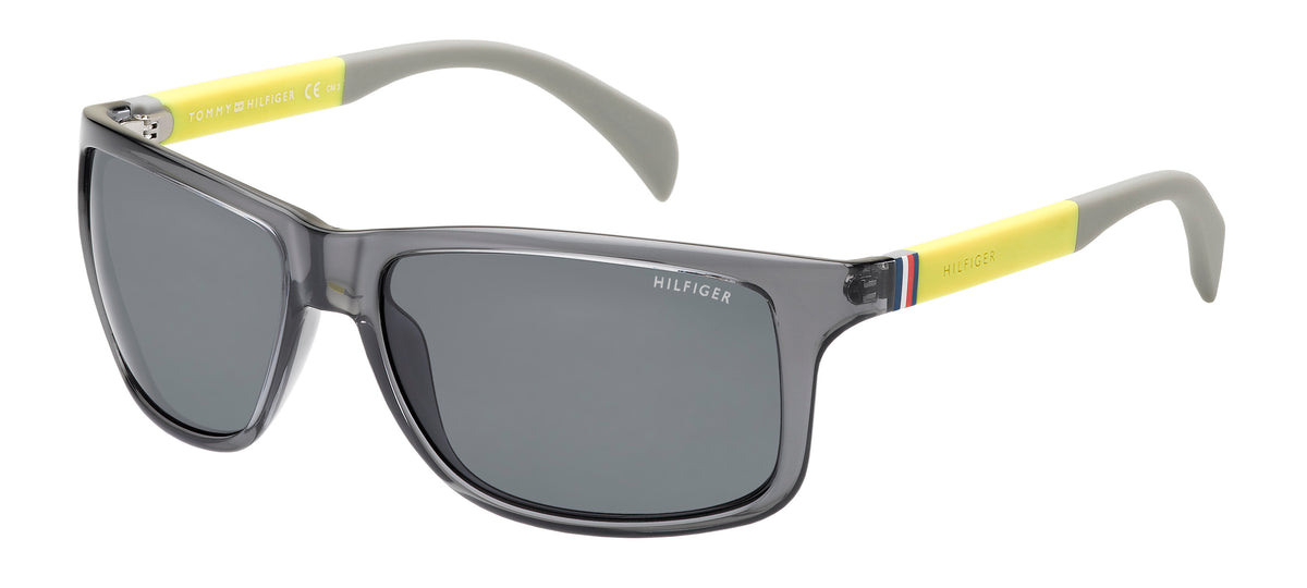 Tommy Hilfiger TH 1257/S Grey Matte Grey Yellow/ Dk Grey