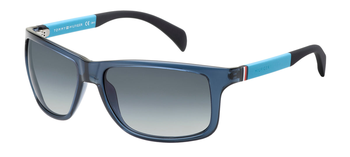 Tommy Hilfiger TH 1258/S Matte Blue Red Matte Blue/ Grey Shaded