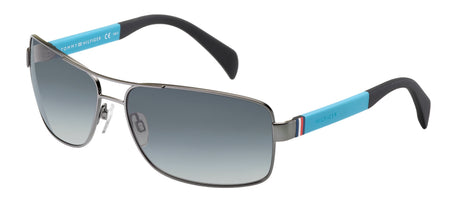 Tommy Hilfiger TH 1258/S Matte Black White/ Grey Shaded Polarized