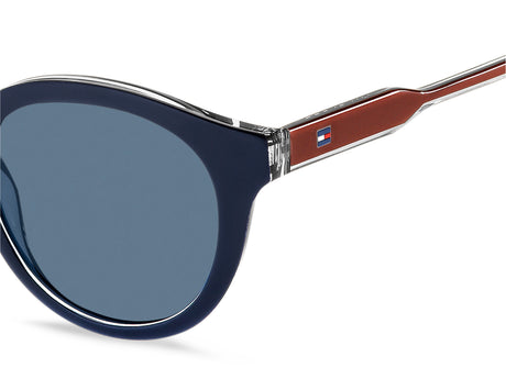 Tommy Hilfiger TH 1443/S Blue Crystal Burgundy/ Blue