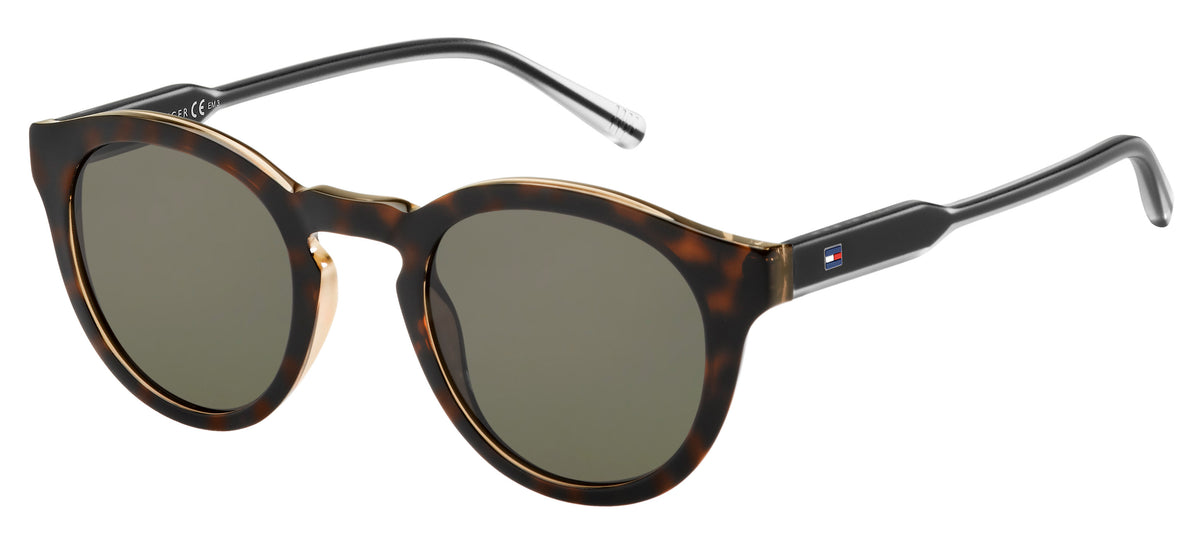 Tommy Hilfiger TH 1443/S Havana Beige Crystal Palladium/ Brown