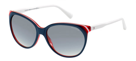 Tommy Hilfiger TH 1315/S Havana Cream Turquoise Peach/ Brown Mirrorshade Silver