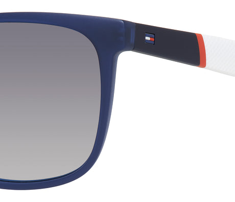 Tommy Hilfiger TH 1281/S Blue Red Matt White/ Flash Blue Sky