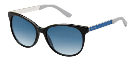Tommy Hilfiger TH 1320/S Black Blue/ Dk Blue Shaded