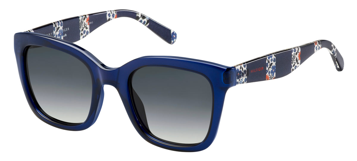 Tommy Hilfiger TH 1512/S Blue/ Dark Grey Shaded