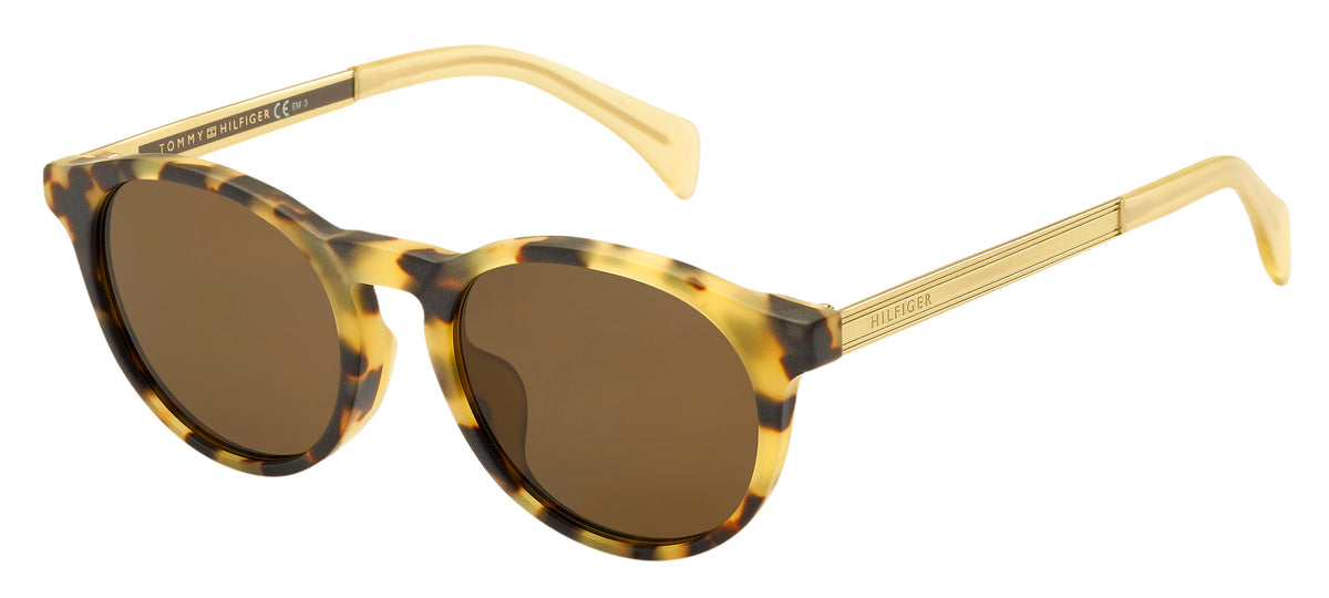Tommy Hilfiger TH 1456/F/S Yellow Havana Dark Ruthenium/ Grey Green